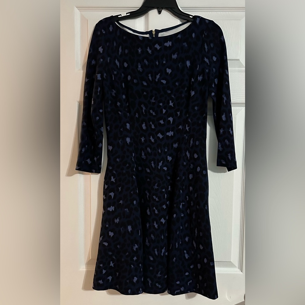 Kate Spade Broome Street Leopard Ponte Dress - Size 6‎